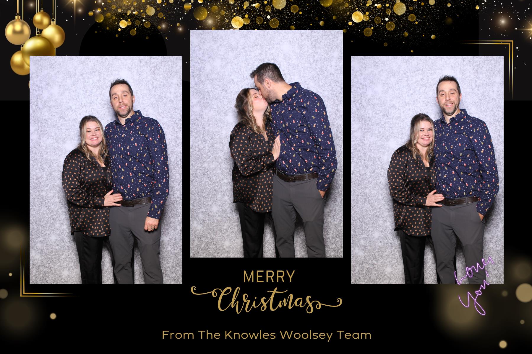 Knowles Woolsey Christmas Party | View more photos from the event at gallery.myselfiemirror.ca/u/romanmyselfiemirrorca/Knowles-Woolsey-Christmas-Party