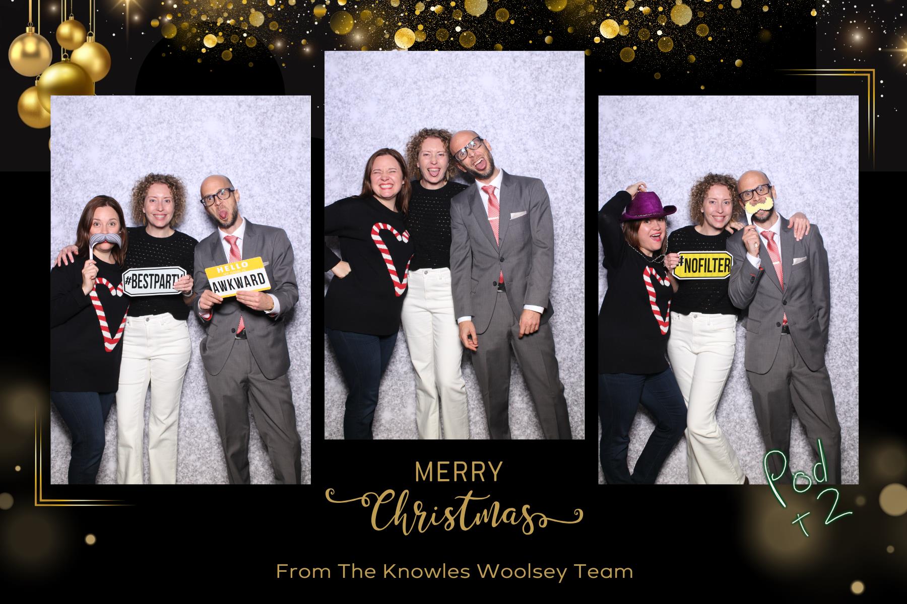 Knowles Woolsey Christmas Party | View more photos from the event at gallery.myselfiemirror.ca/u/romanmyselfiemirrorca/Knowles-Woolsey-Christmas-Party