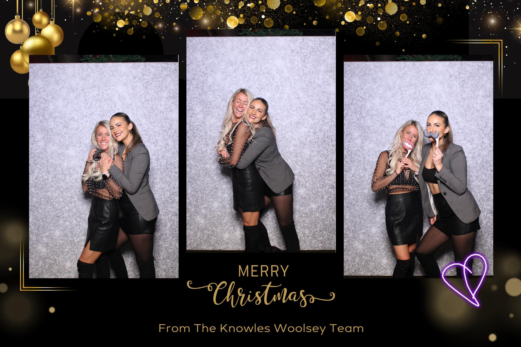 Knowles Woolsey Christmas Party | View more photos from the event at gallery.myselfiemirror.ca/u/romanmyselfiemirrorca/Knowles-Woolsey-Christmas-Party