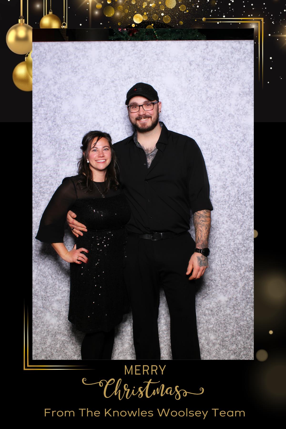 Knowles Woolsey Christmas Party | View more photos from the event at gallery.myselfiemirror.ca/u/romanmyselfiemirrorca/Knowles-Woolsey-Christmas-Party