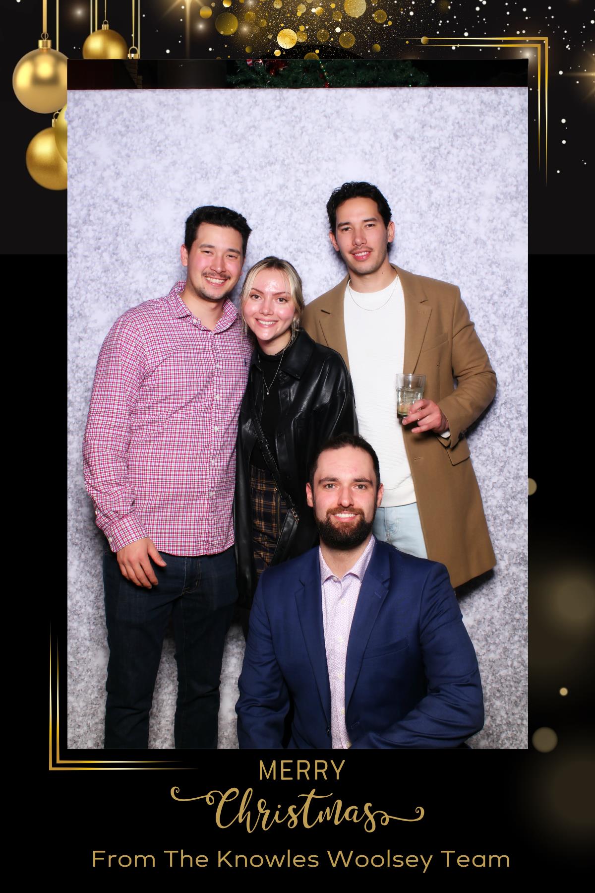 Knowles Woolsey Christmas Party | View more photos from the event at gallery.myselfiemirror.ca/u/romanmyselfiemirrorca/Knowles-Woolsey-Christmas-Party