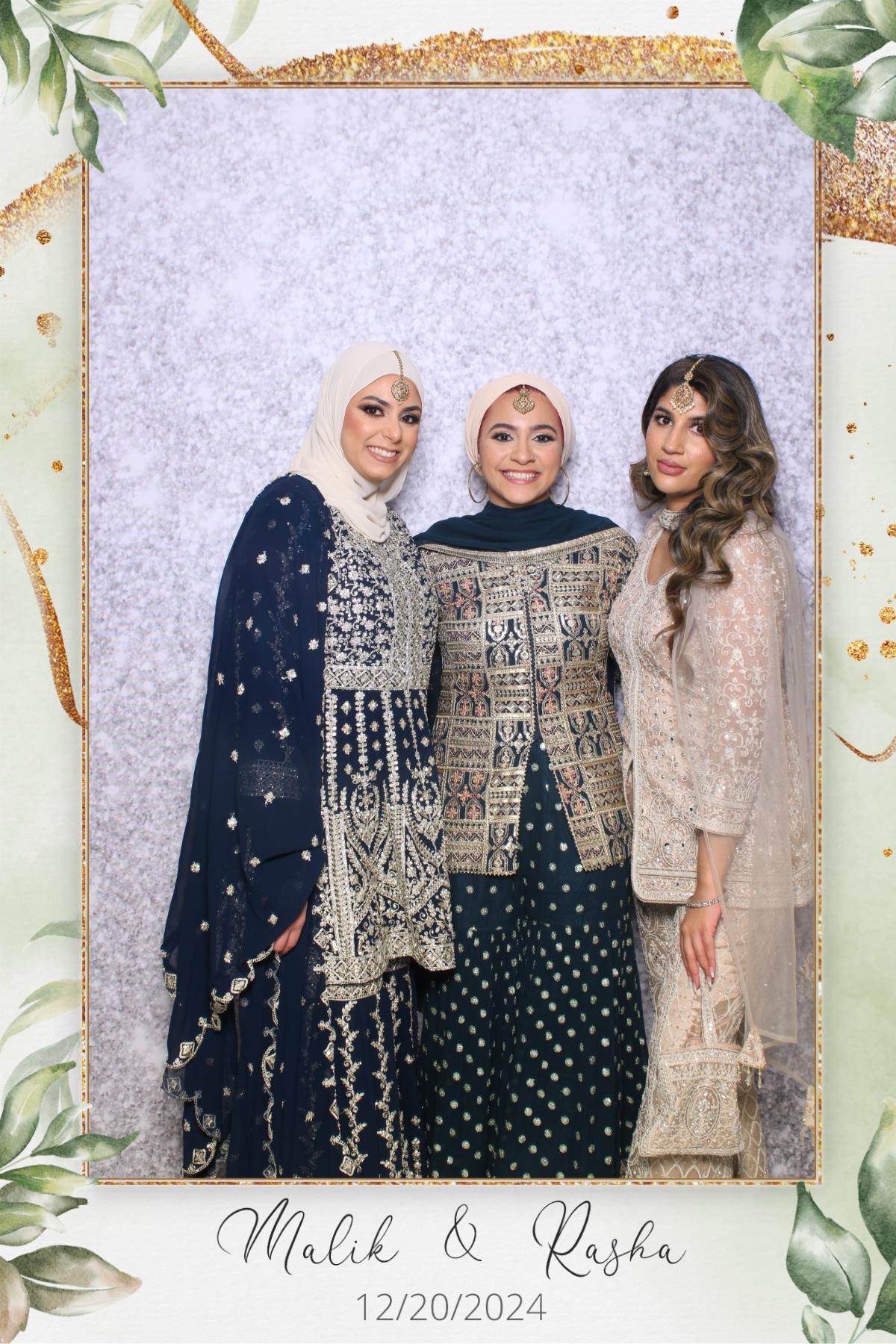 Malik & Rasha | View more photos from the event at gallery.myselfiemirror.ca/u/romanmyselfiemirrorca/Malik-Rasha
