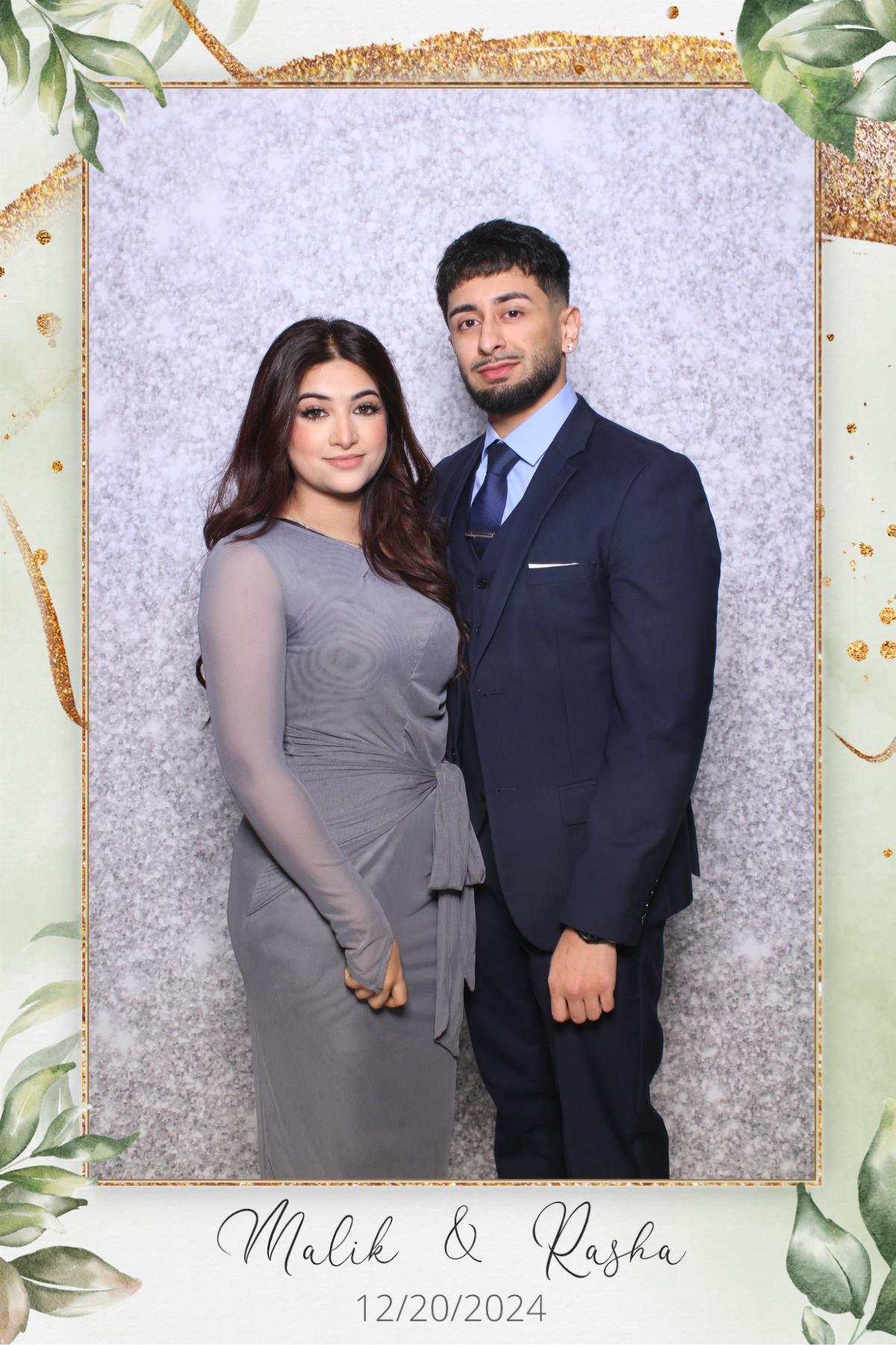 Malik & Rasha | View more photos from the event at gallery.myselfiemirror.ca/u/romanmyselfiemirrorca/Malik-Rasha