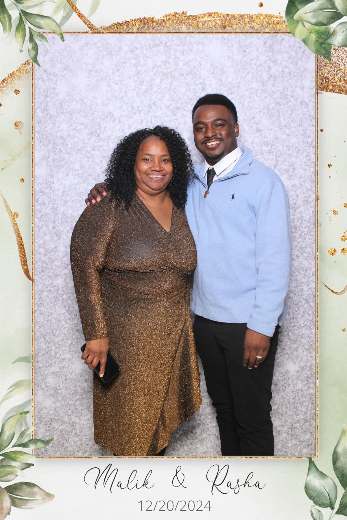 Malik & Rasha | View more photos from the event at gallery.myselfiemirror.ca/u/romanmyselfiemirrorca/Malik-Rasha