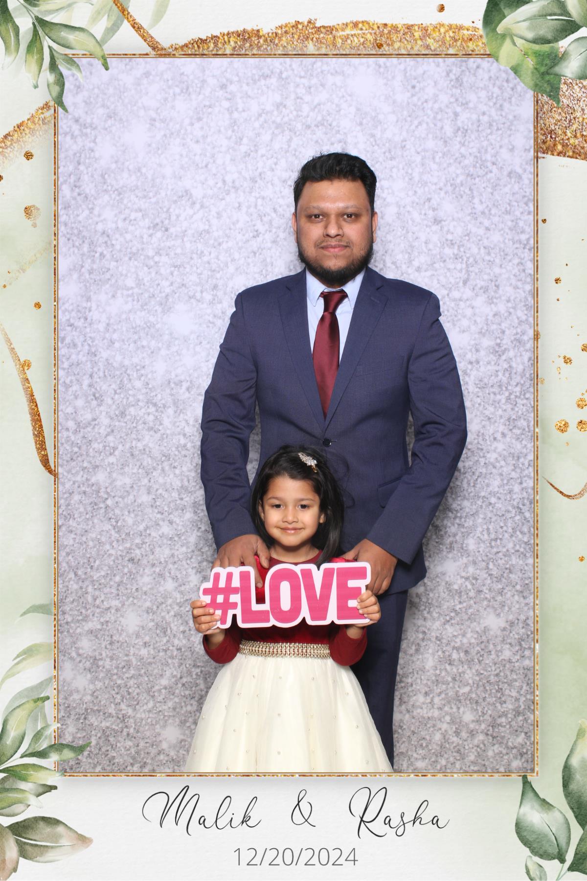 Malik & Rasha | View more photos from the event at gallery.myselfiemirror.ca/u/romanmyselfiemirrorca/Malik-Rasha