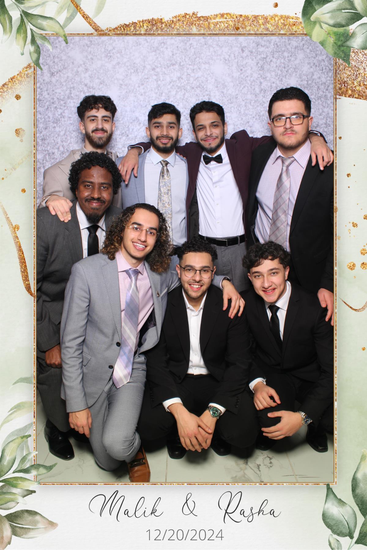 Malik & Rasha | View more photos from the event at gallery.myselfiemirror.ca/u/romanmyselfiemirrorca/Malik-Rasha