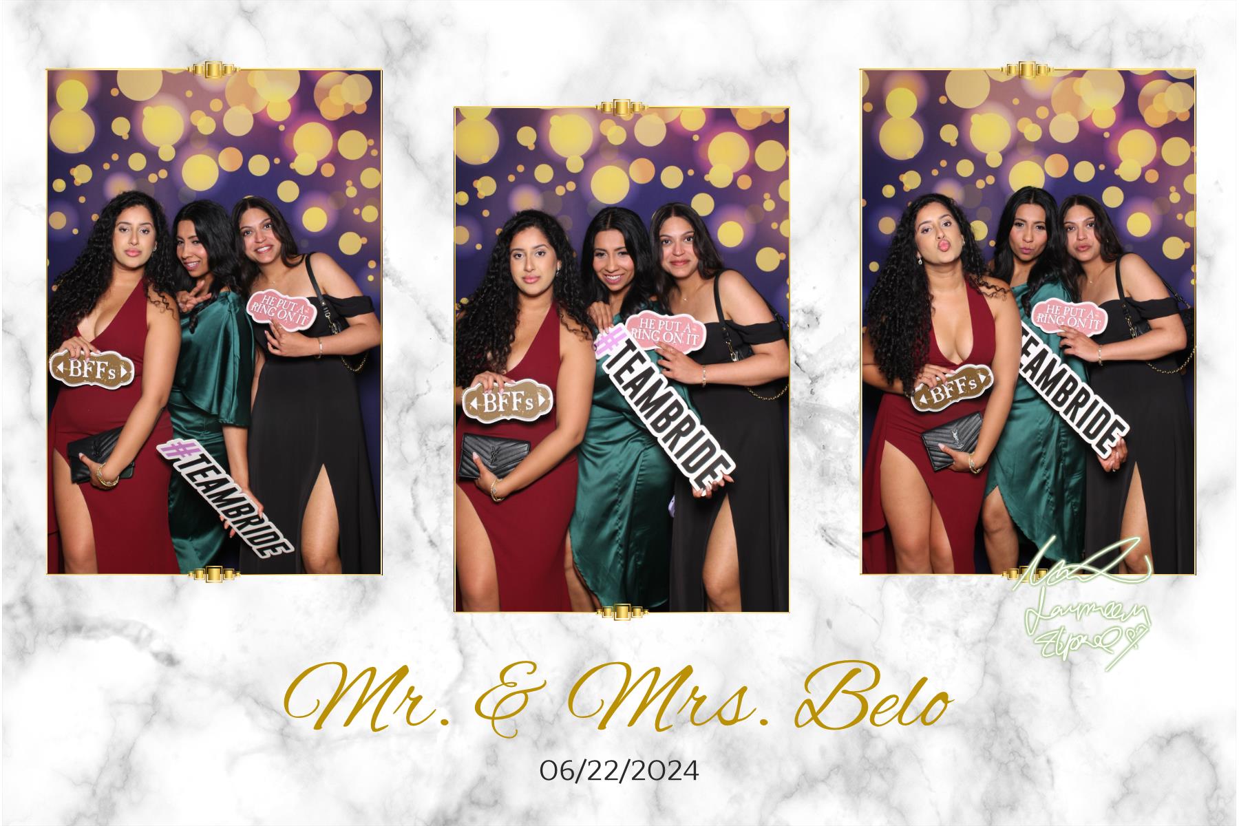 Mr. & Mrs. Belo | View more photos from the event at gallery.myselfiemirror.ca/u/romanmyselfiemirrorca/Mr-Mrs-Belo