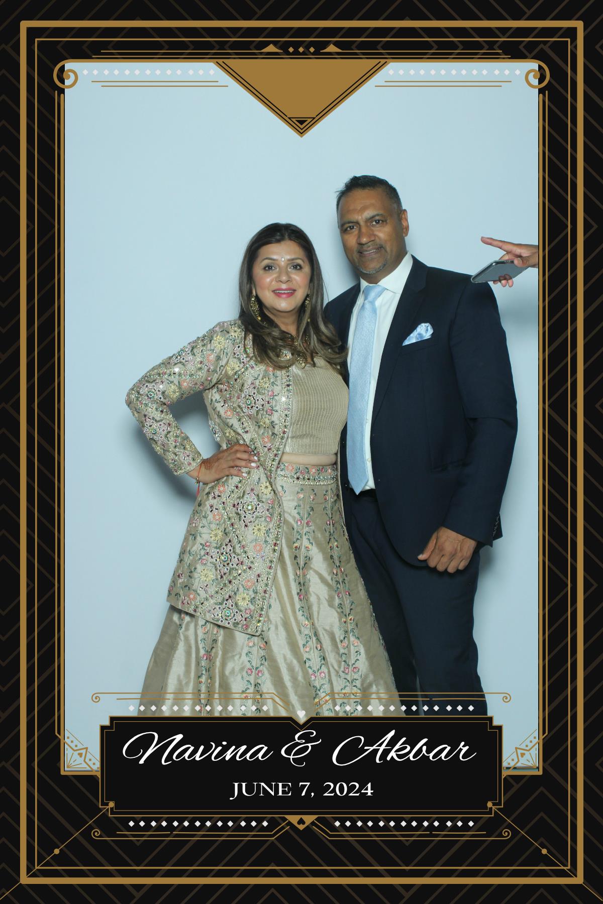 Navina & Akbar  | View more photos from the event at gallery.myselfiemirror.ca/u/romanmyselfiemirrorca/Navina-Akbar