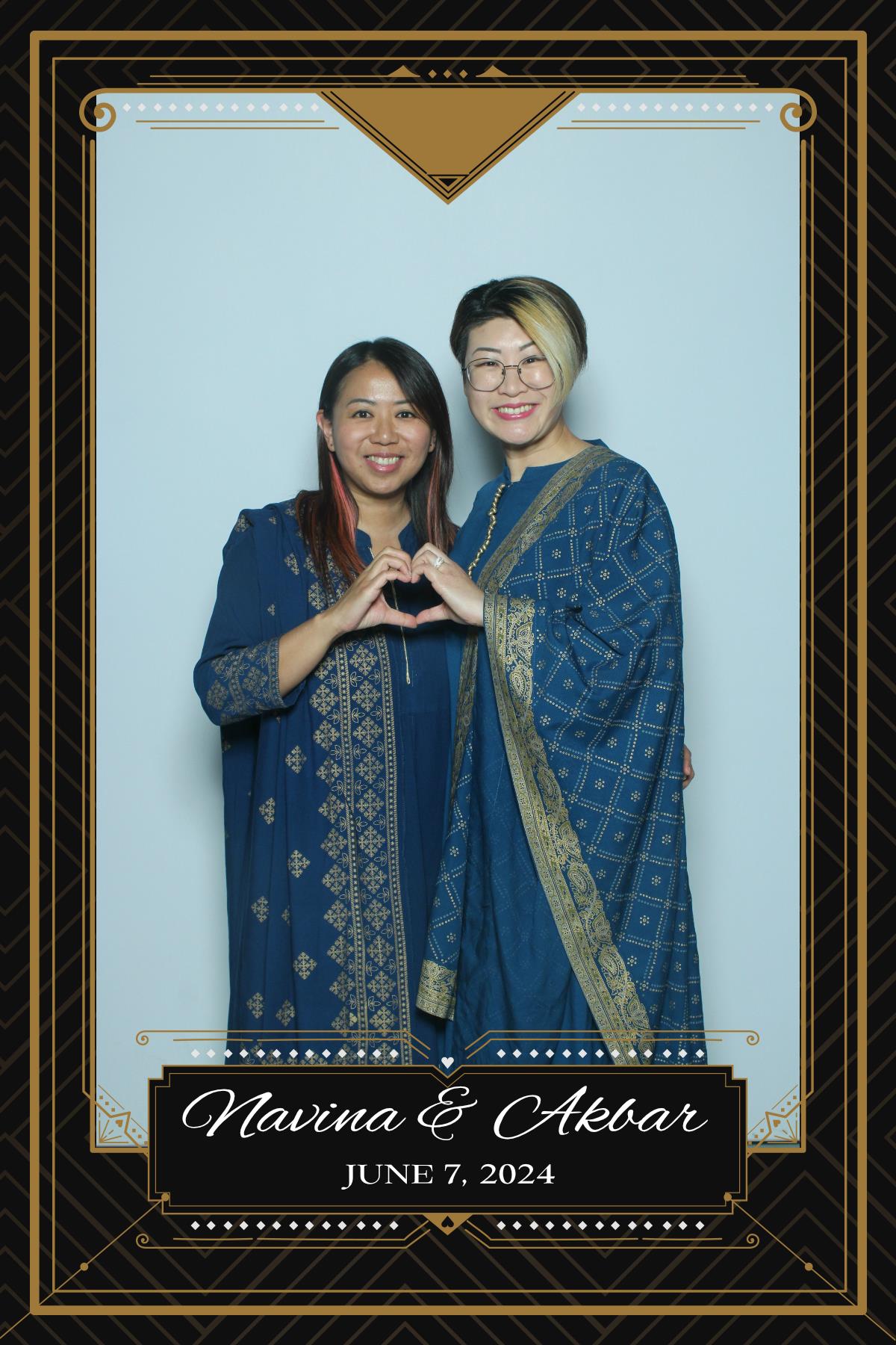 Navina & Akbar  | View more photos from the event at gallery.myselfiemirror.ca/u/romanmyselfiemirrorca/Navina-Akbar