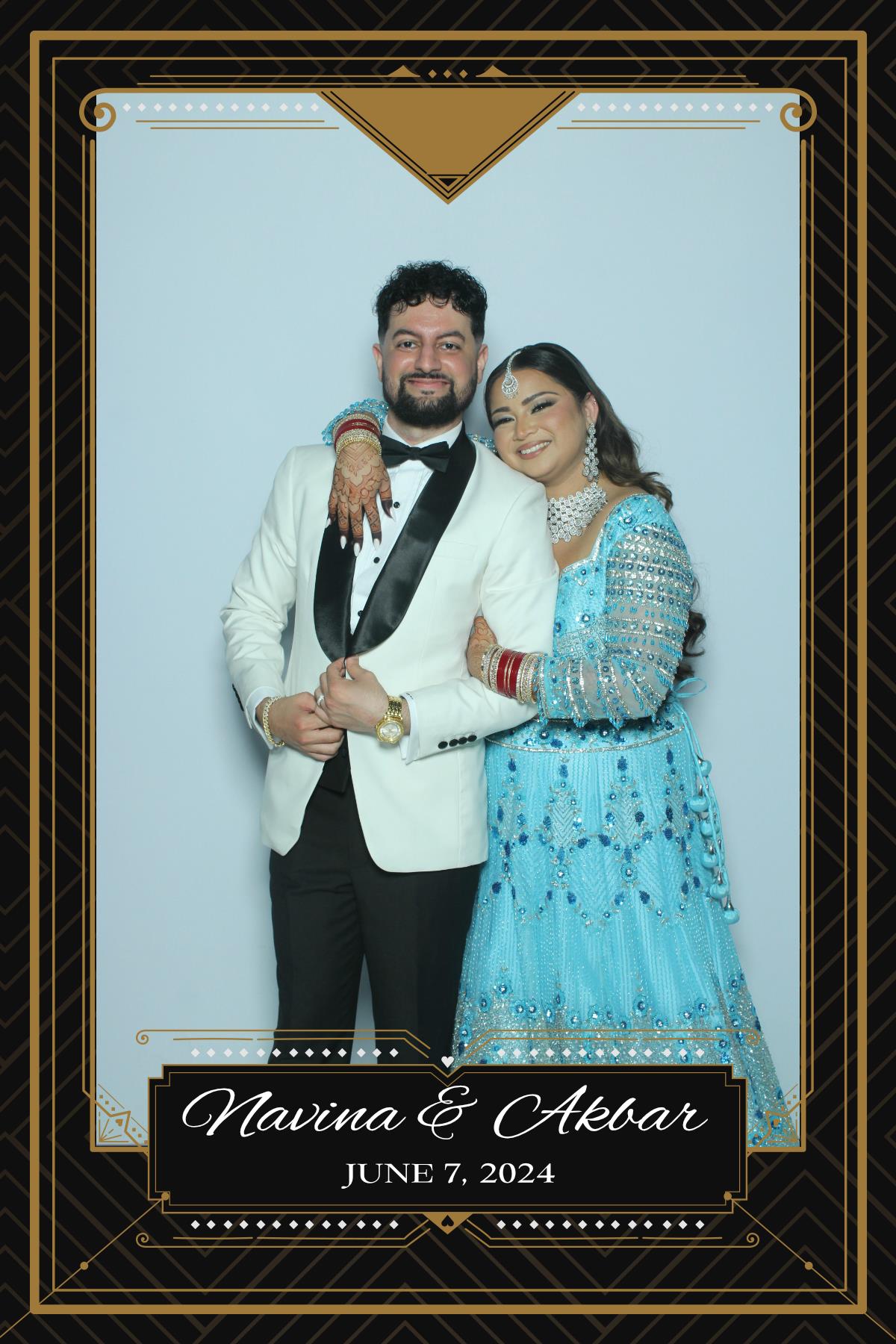 Navina & Akbar  | View more photos from the event at gallery.myselfiemirror.ca/u/romanmyselfiemirrorca/Navina-Akbar