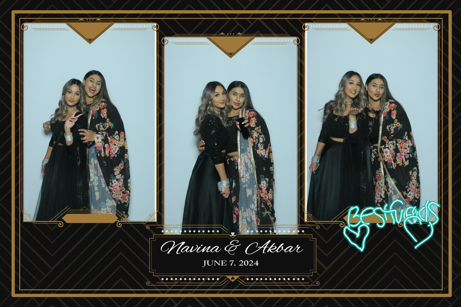 Navina & Akbar  | View more photos from the event at gallery.myselfiemirror.ca/u/romanmyselfiemirrorca/Navina-Akbar