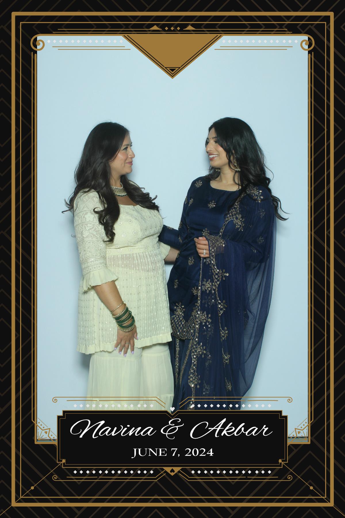 Navina & Akbar  | View more photos from the event at gallery.myselfiemirror.ca/u/romanmyselfiemirrorca/Navina-Akbar