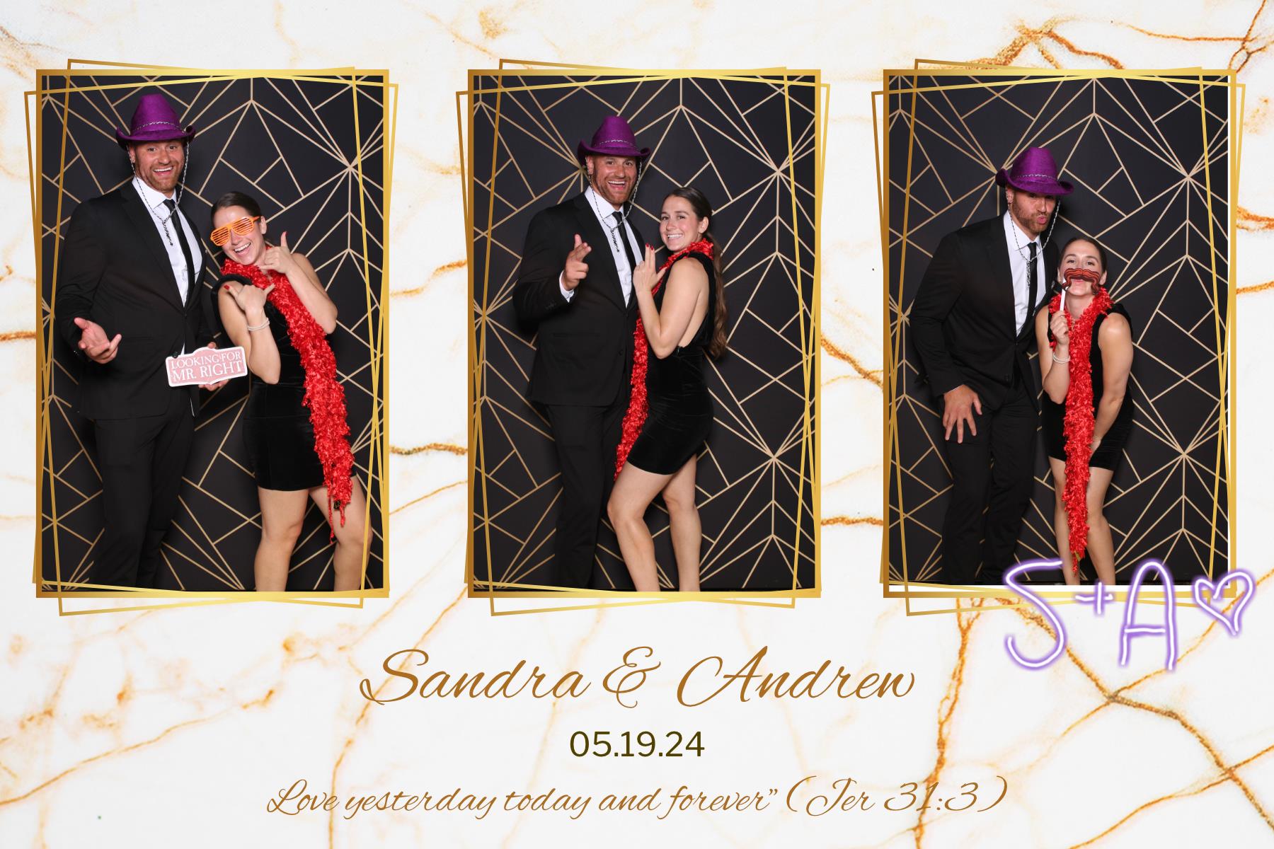 Sandra and Andrew | View more photos from the event at gallery.myselfiemirror.ca/u/romanmyselfiemirrorca/Sandra-and-Andrew