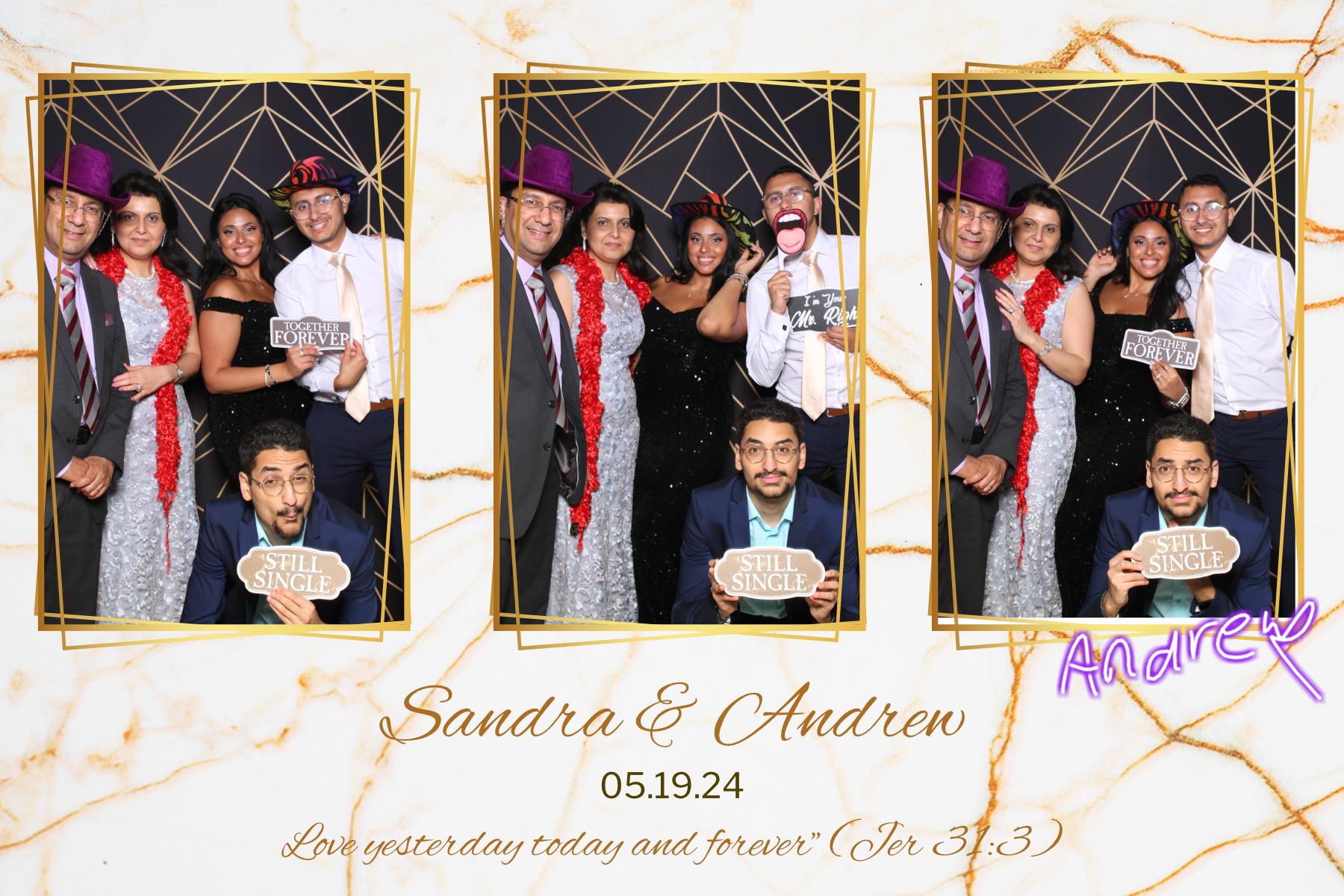 Sandra and Andrew | View more photos from the event at gallery.myselfiemirror.ca/u/romanmyselfiemirrorca/Sandra-and-Andrew