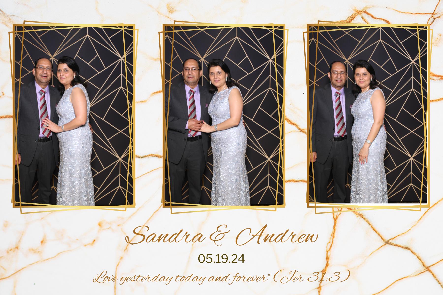 Sandra and Andrew | View more photos from the event at gallery.myselfiemirror.ca/u/romanmyselfiemirrorca/Sandra-and-Andrew