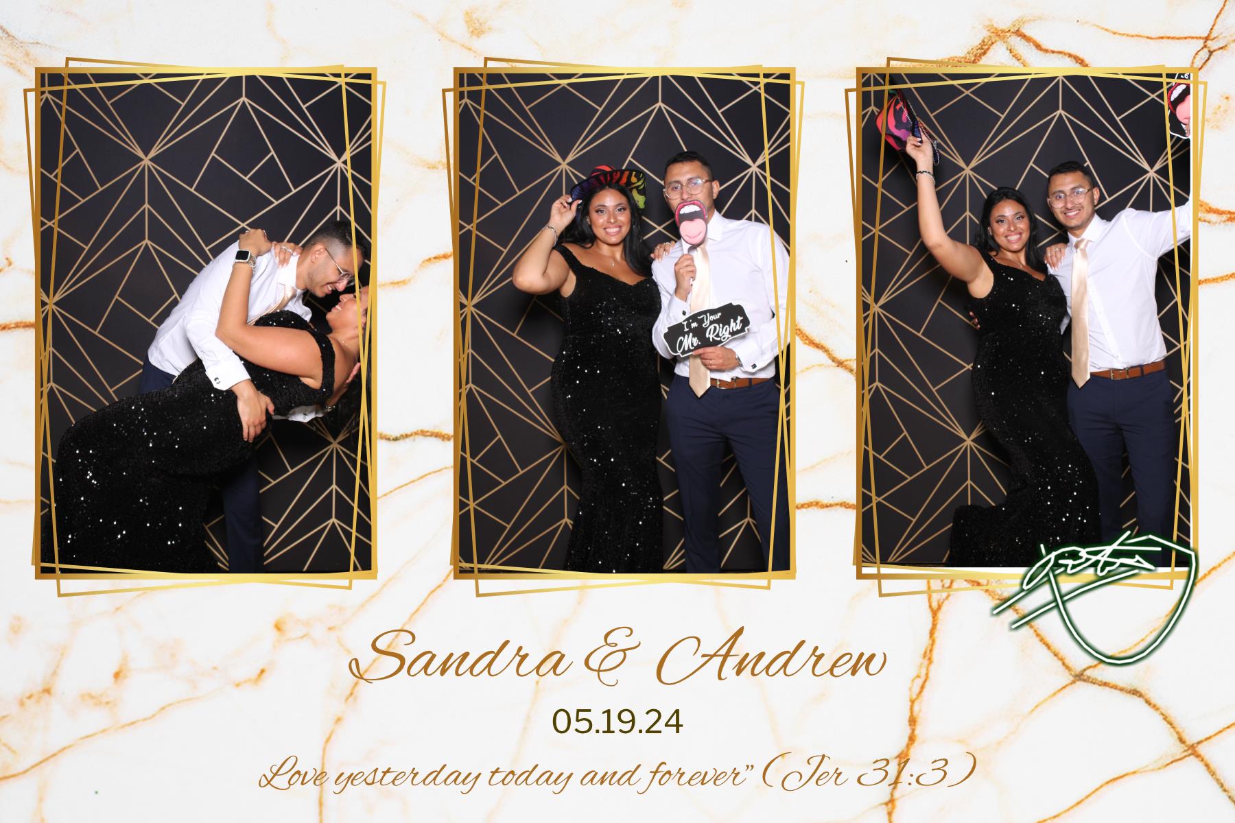 Sandra and Andrew | View more photos from the event at gallery.myselfiemirror.ca/u/romanmyselfiemirrorca/Sandra-and-Andrew