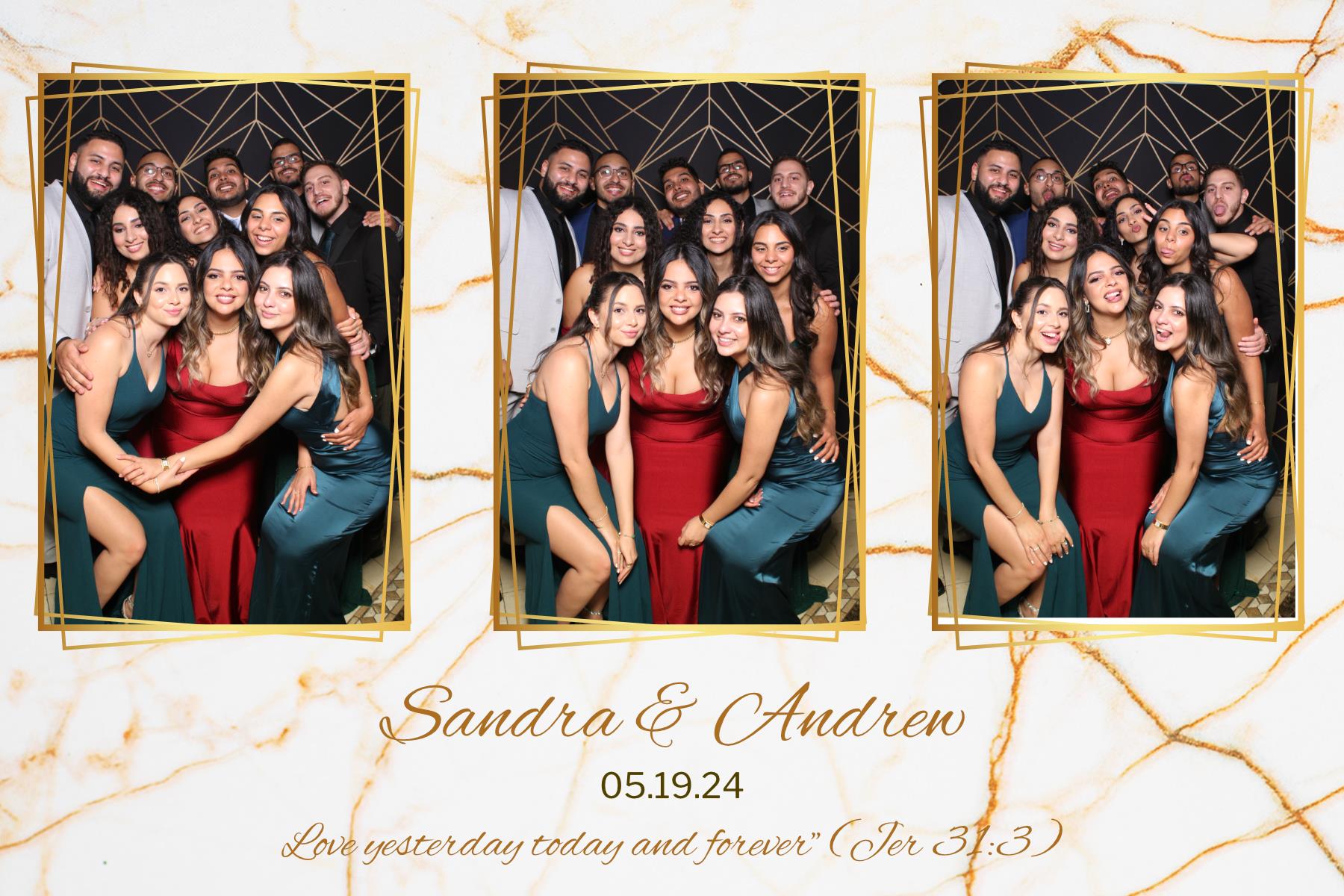 Sandra and Andrew | View more photos from the event at gallery.myselfiemirror.ca/u/romanmyselfiemirrorca/Sandra-and-Andrew