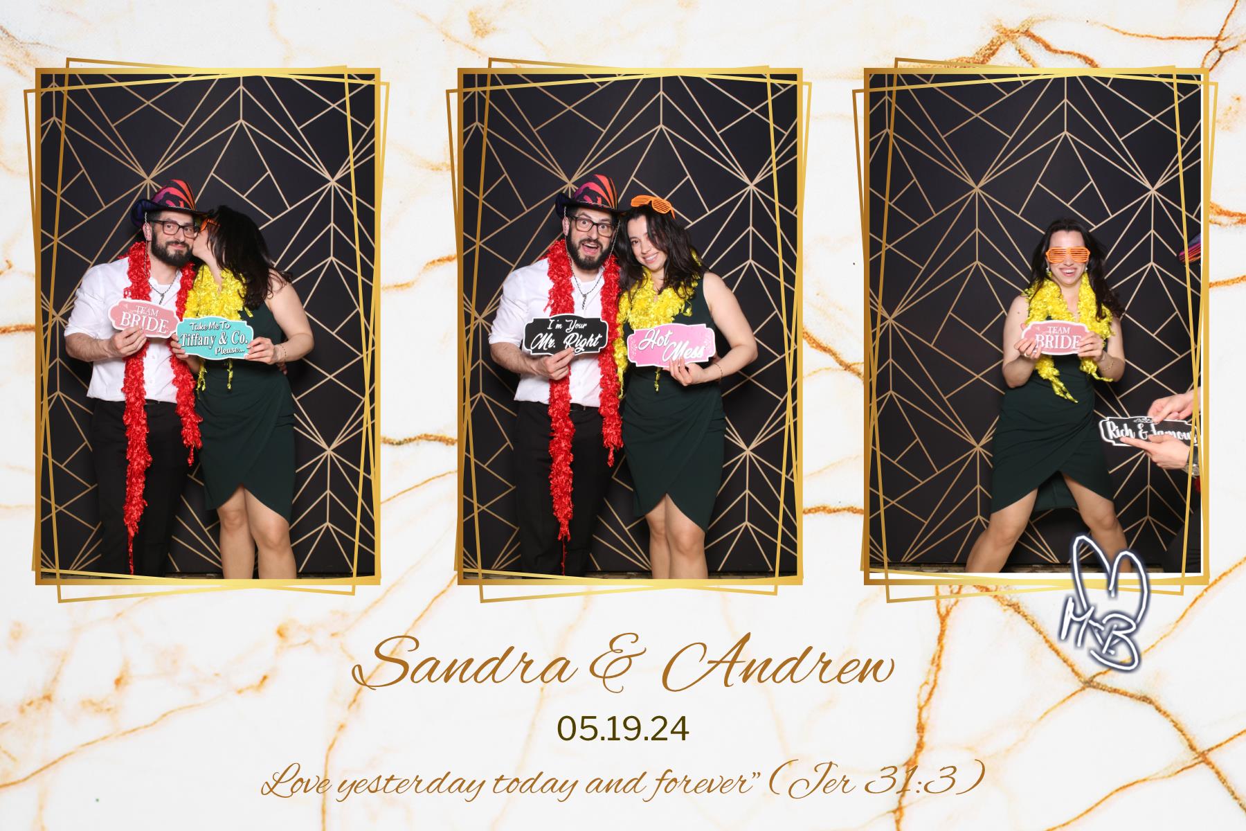 Sandra and Andrew | View more photos from the event at gallery.myselfiemirror.ca/u/romanmyselfiemirrorca/Sandra-and-Andrew