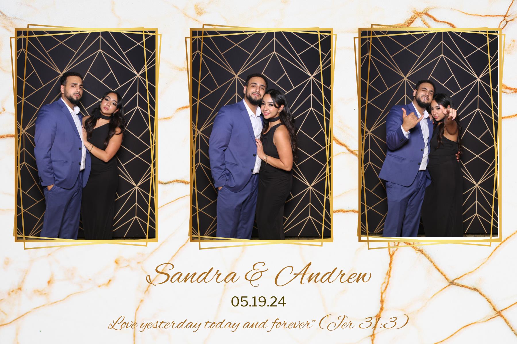 Sandra and Andrew | View more photos from the event at gallery.myselfiemirror.ca/u/romanmyselfiemirrorca/Sandra-and-Andrew