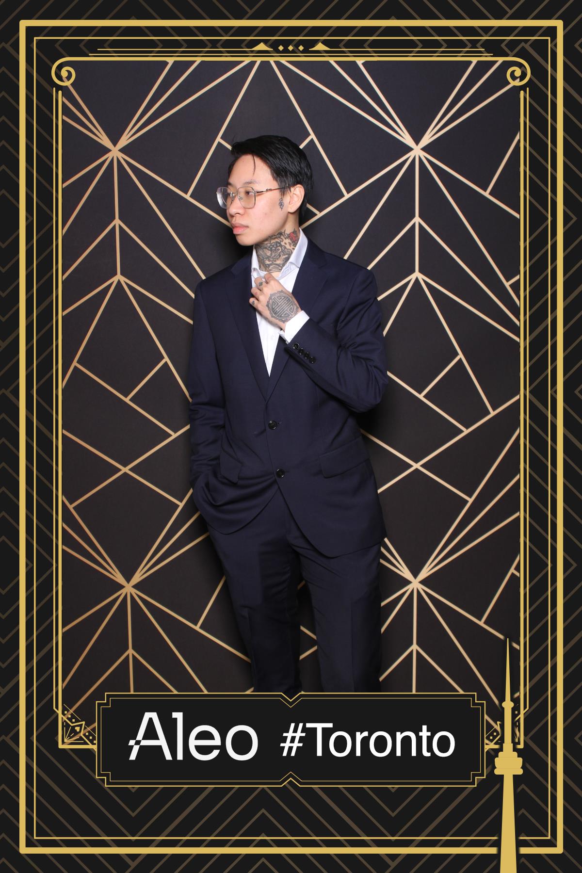 Aleo #Toronto | View more photos from the event at gallery.myselfiemirror.ca/u/romanmyselfiemirrorca/Aleo-Toronto