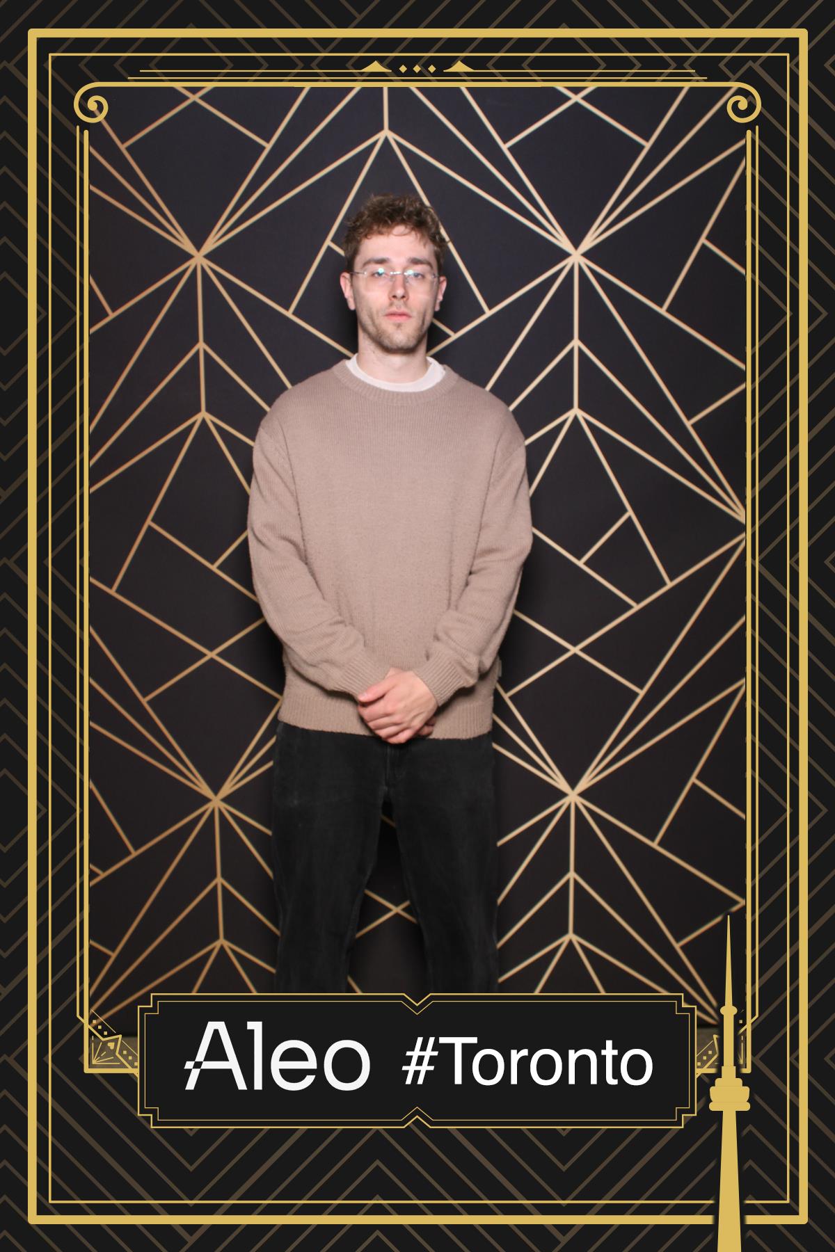 Aleo #Toronto | View more photos from the event at gallery.myselfiemirror.ca/u/romanmyselfiemirrorca/Aleo-Toronto