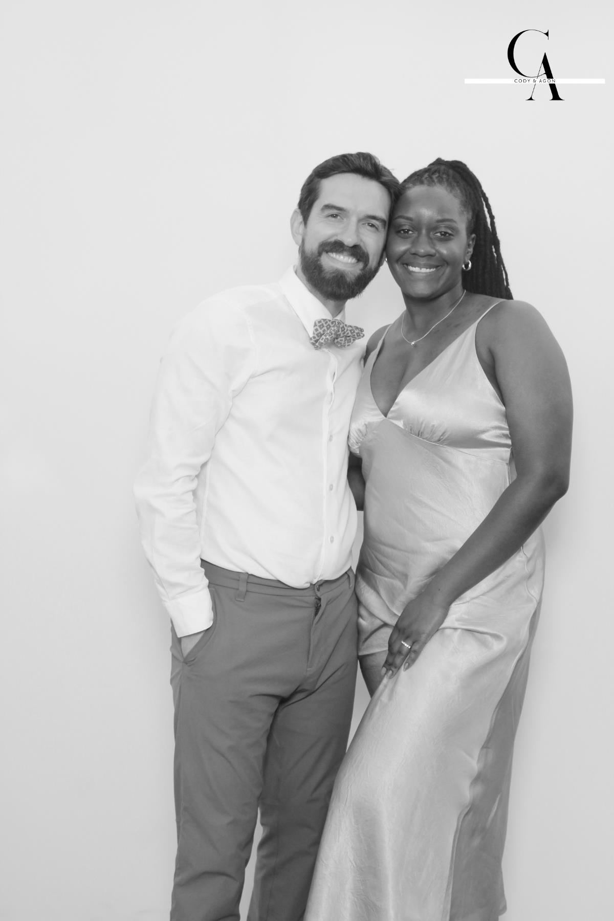 Cody & Agon | View more photos from the event at gallery.myselfiemirror.ca/u/romanmyselfiemirrorca/Cody-Agon