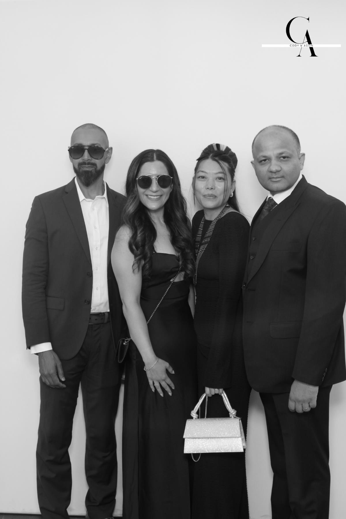 Cody & Agon | View more photos from the event at gallery.myselfiemirror.ca/u/romanmyselfiemirrorca/Cody-Agon