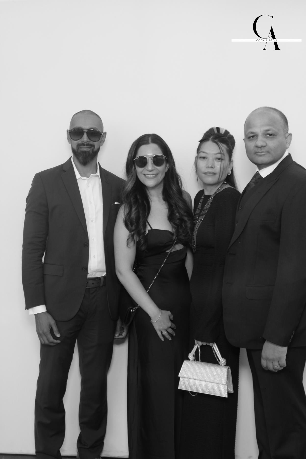 Cody & Agon | View more photos from the event at gallery.myselfiemirror.ca/u/romanmyselfiemirrorca/Cody-Agon