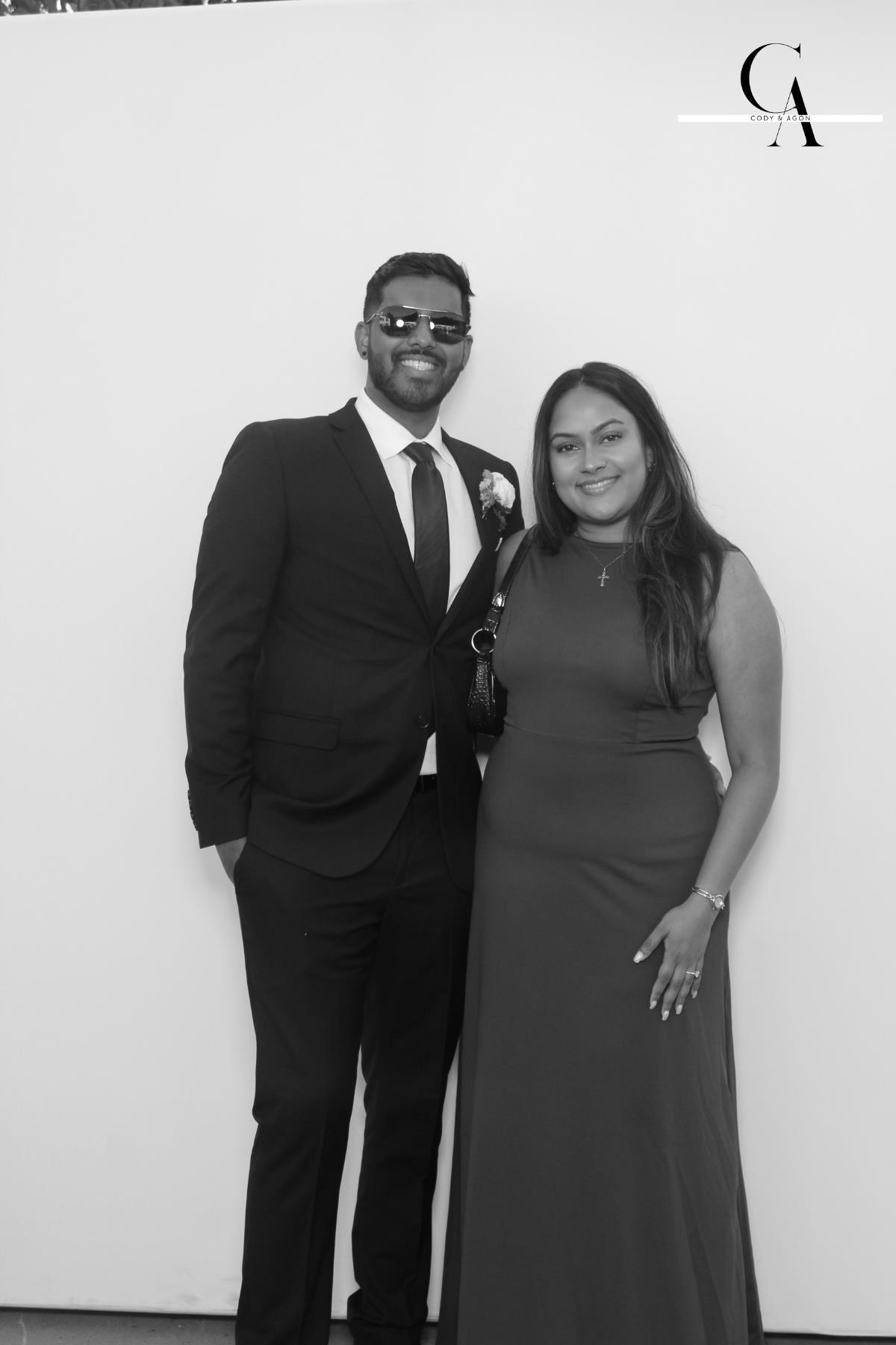 Cody & Agon | View more photos from the event at gallery.myselfiemirror.ca/u/romanmyselfiemirrorca/Cody-Agon