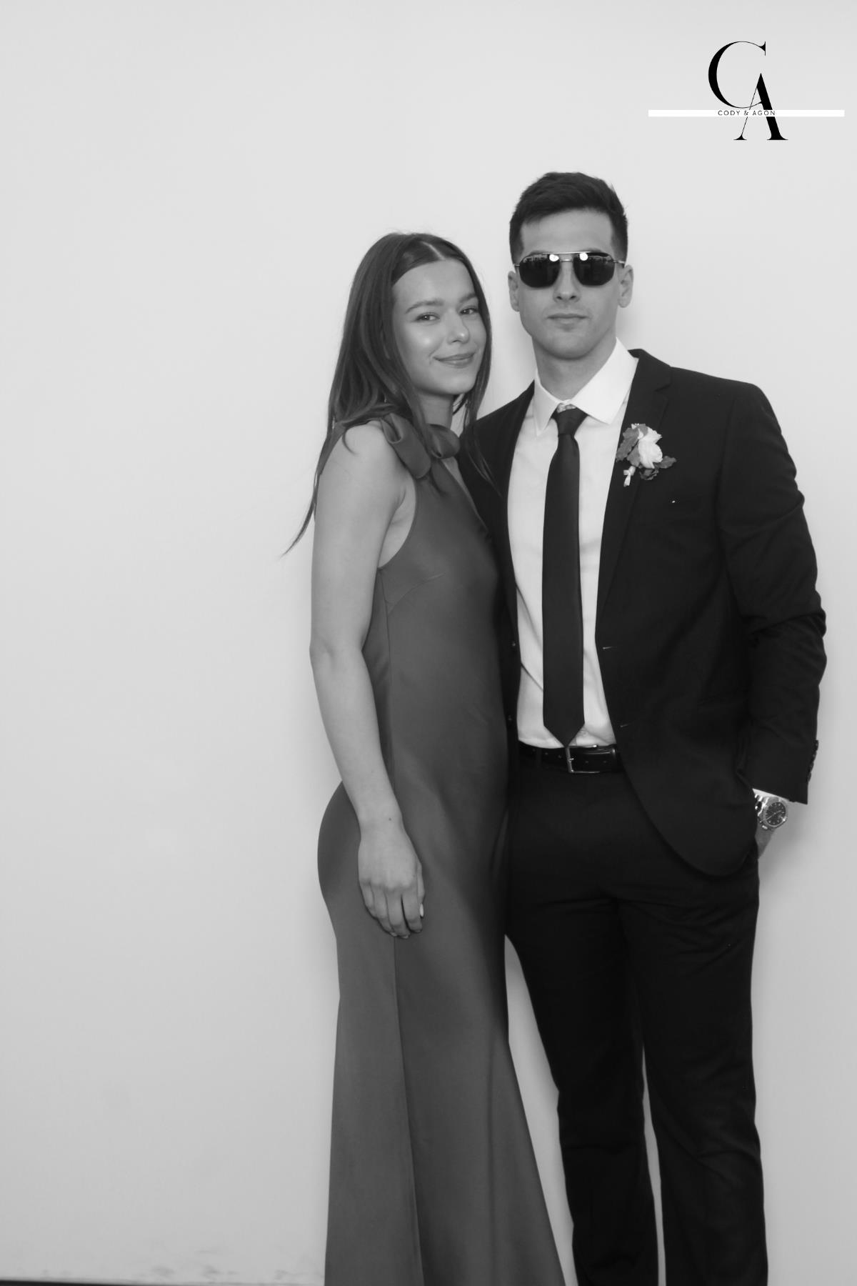 Cody & Agon | View more photos from the event at gallery.myselfiemirror.ca/u/romanmyselfiemirrorca/Cody-Agon