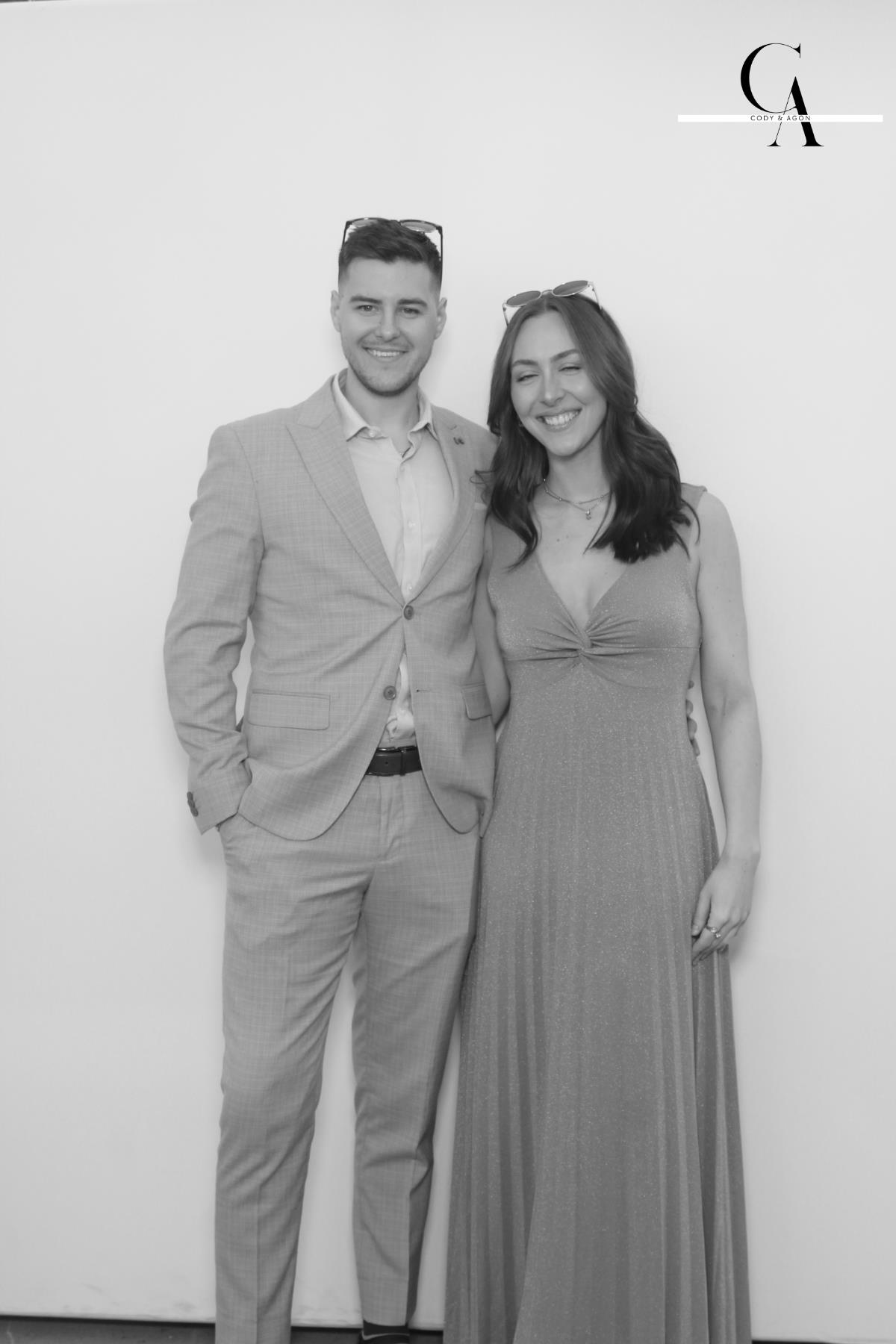 Cody & Agon | View more photos from the event at gallery.myselfiemirror.ca/u/romanmyselfiemirrorca/Cody-Agon