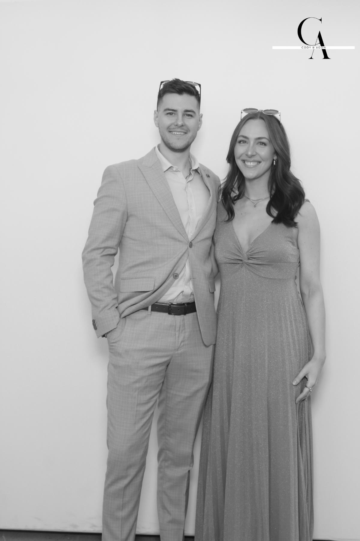 Cody & Agon | View more photos from the event at gallery.myselfiemirror.ca/u/romanmyselfiemirrorca/Cody-Agon