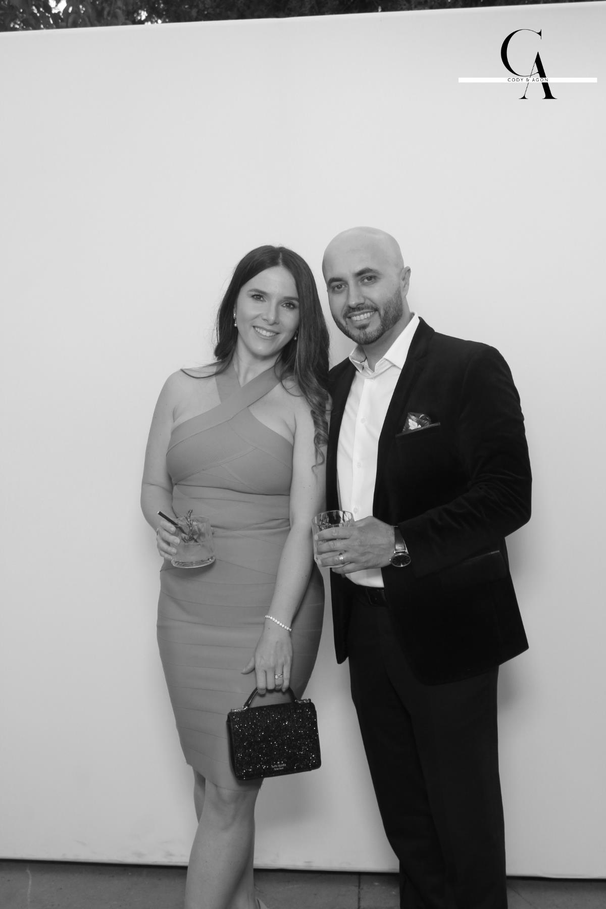 Cody & Agon | View more photos from the event at gallery.myselfiemirror.ca/u/romanmyselfiemirrorca/Cody-Agon