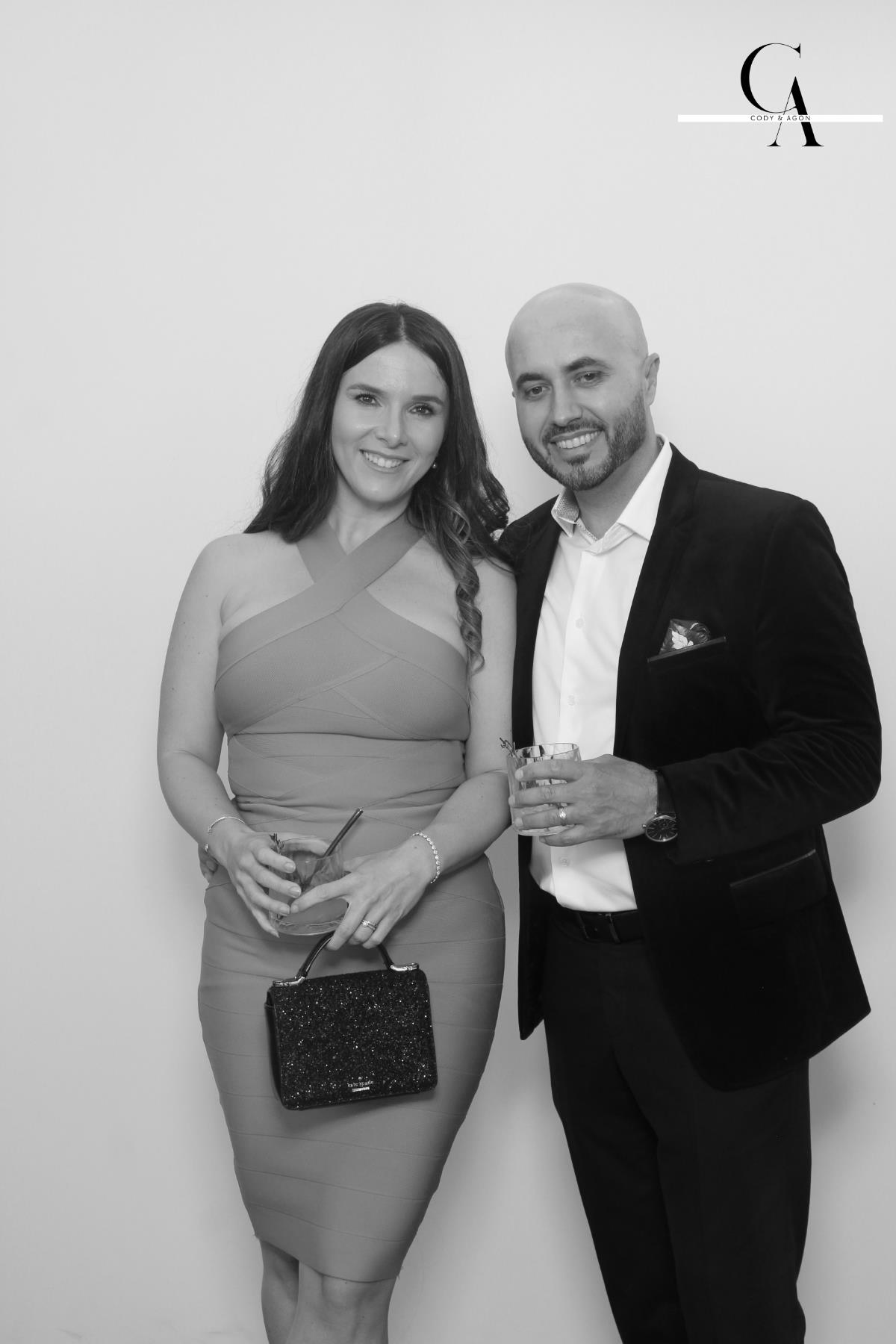 Cody & Agon | View more photos from the event at gallery.myselfiemirror.ca/u/romanmyselfiemirrorca/Cody-Agon