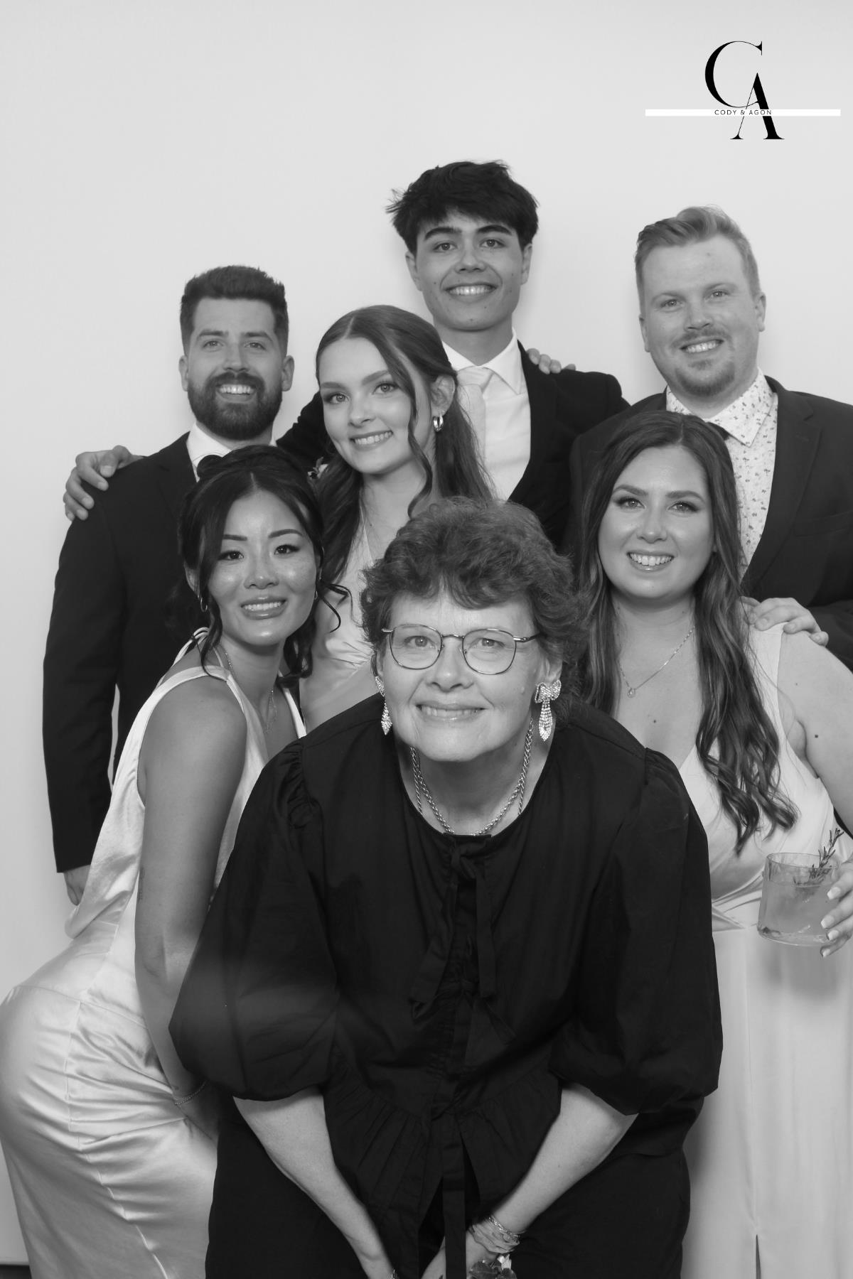 Cody & Agon | View more photos from the event at gallery.myselfiemirror.ca/u/romanmyselfiemirrorca/Cody-Agon