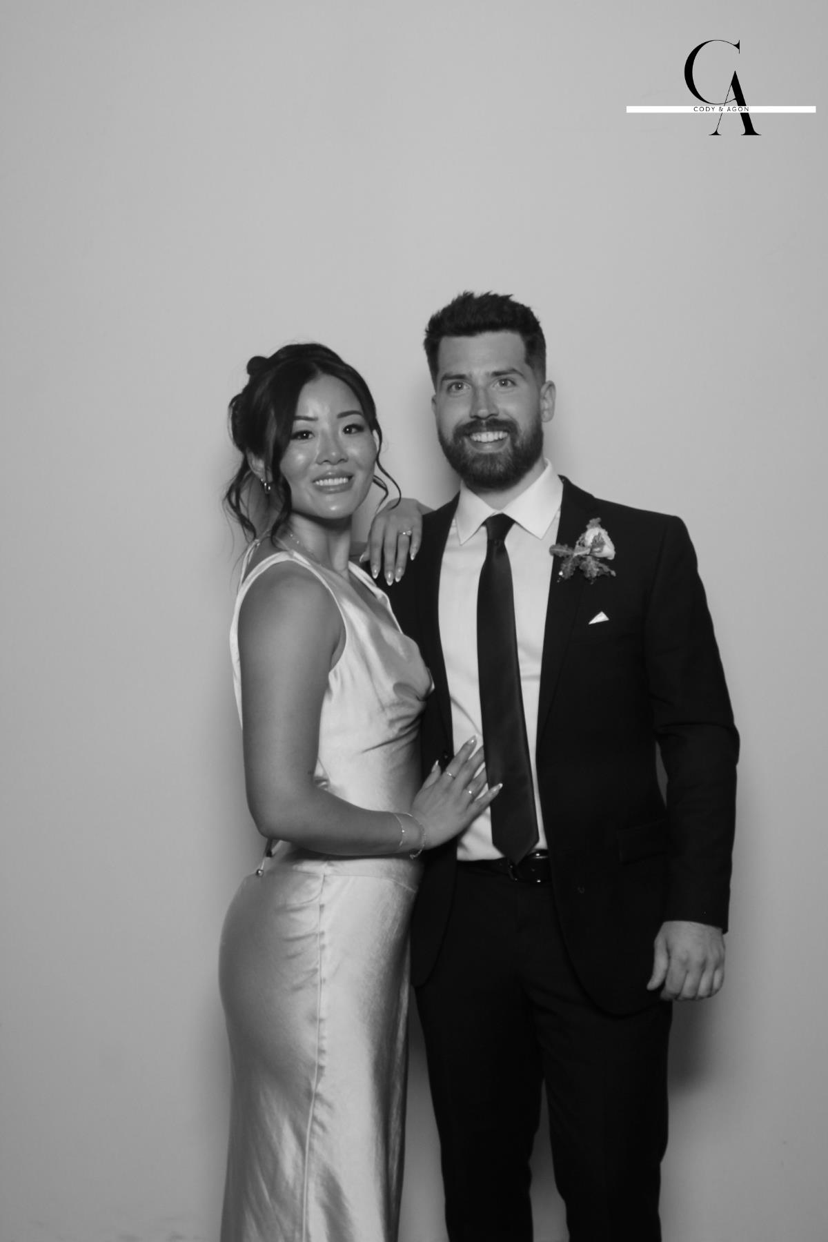 Cody & Agon | View more photos from the event at gallery.myselfiemirror.ca/u/romanmyselfiemirrorca/Cody-Agon