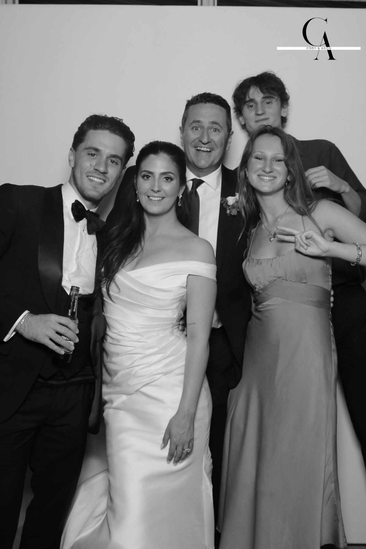 Cody & Agon | View more photos from the event at gallery.myselfiemirror.ca/u/romanmyselfiemirrorca/Cody-Agon