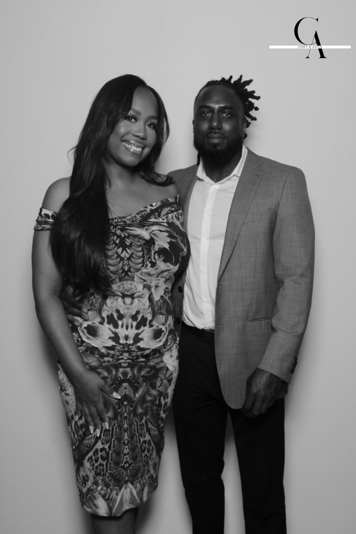 Cody & Agon | View more photos from the event at gallery.myselfiemirror.ca/u/romanmyselfiemirrorca/Cody-Agon