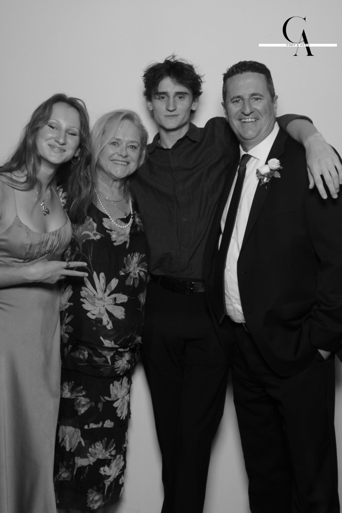 Cody & Agon | View more photos from the event at gallery.myselfiemirror.ca/u/romanmyselfiemirrorca/Cody-Agon