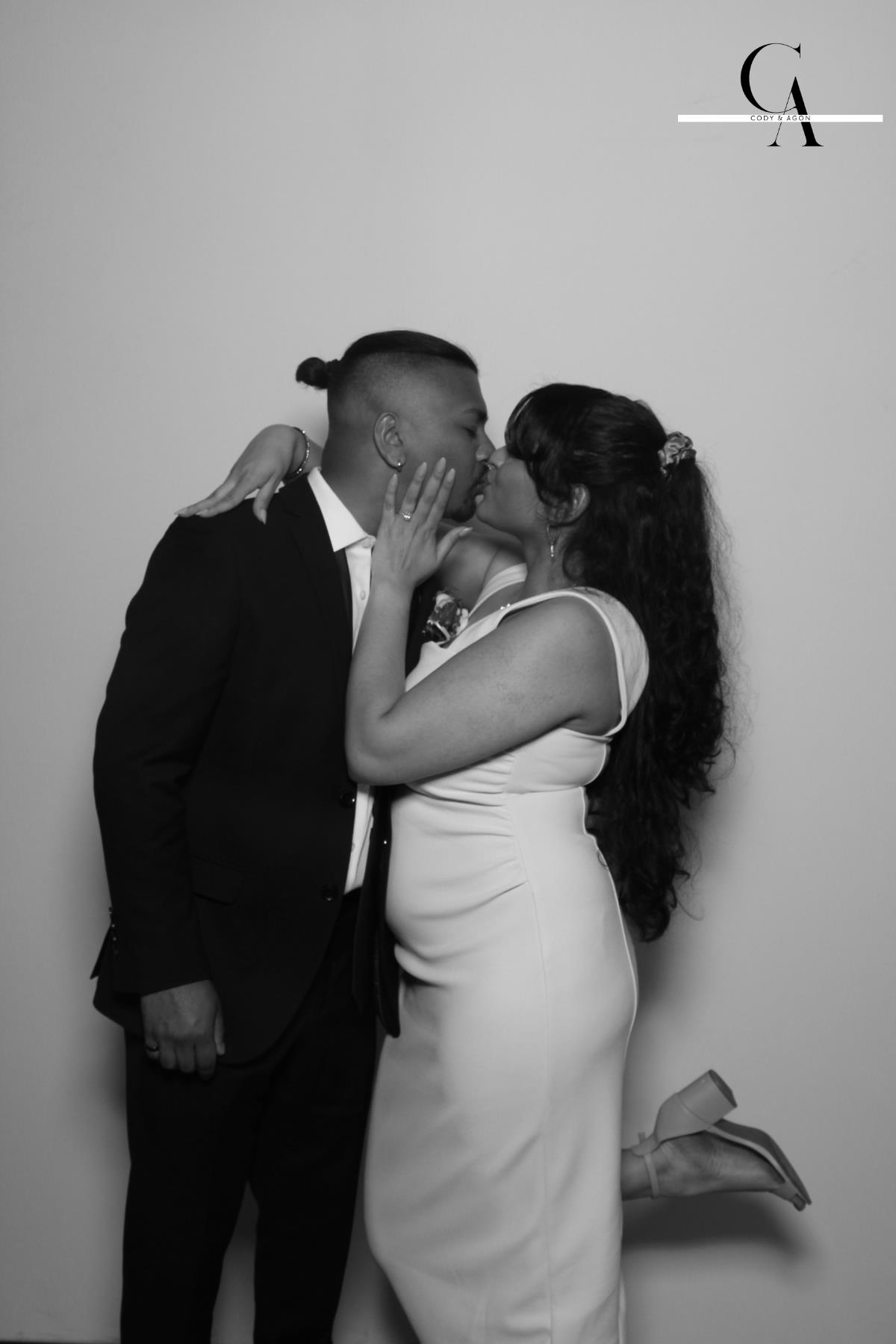 Cody & Agon | View more photos from the event at gallery.myselfiemirror.ca/u/romanmyselfiemirrorca/Cody-Agon