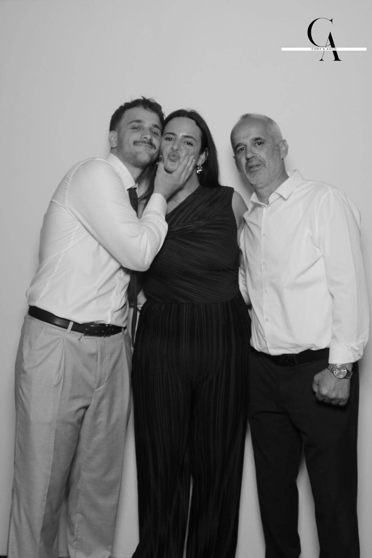 Cody & Agon | View more photos from the event at gallery.myselfiemirror.ca/u/romanmyselfiemirrorca/Cody-Agon