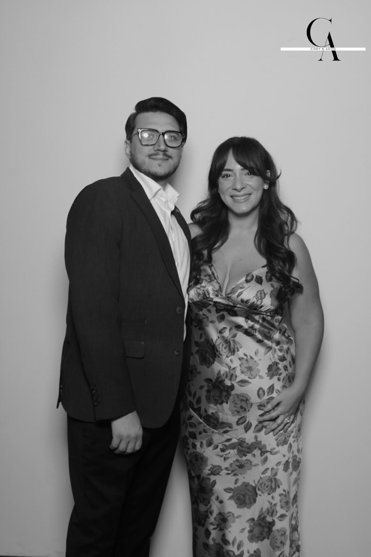 Cody & Agon | View more photos from the event at gallery.myselfiemirror.ca/u/romanmyselfiemirrorca/Cody-Agon