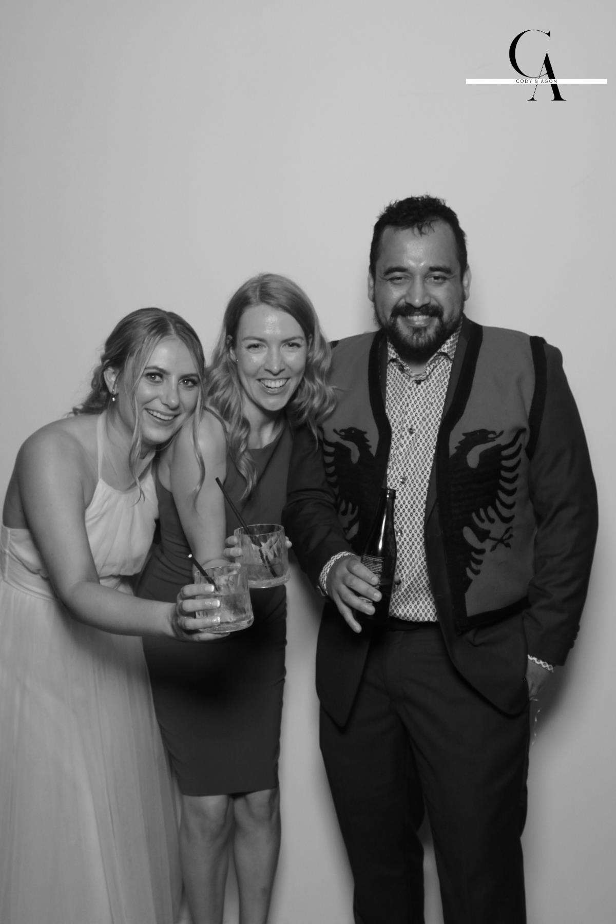 Cody & Agon | View more photos from the event at gallery.myselfiemirror.ca/u/romanmyselfiemirrorca/Cody-Agon