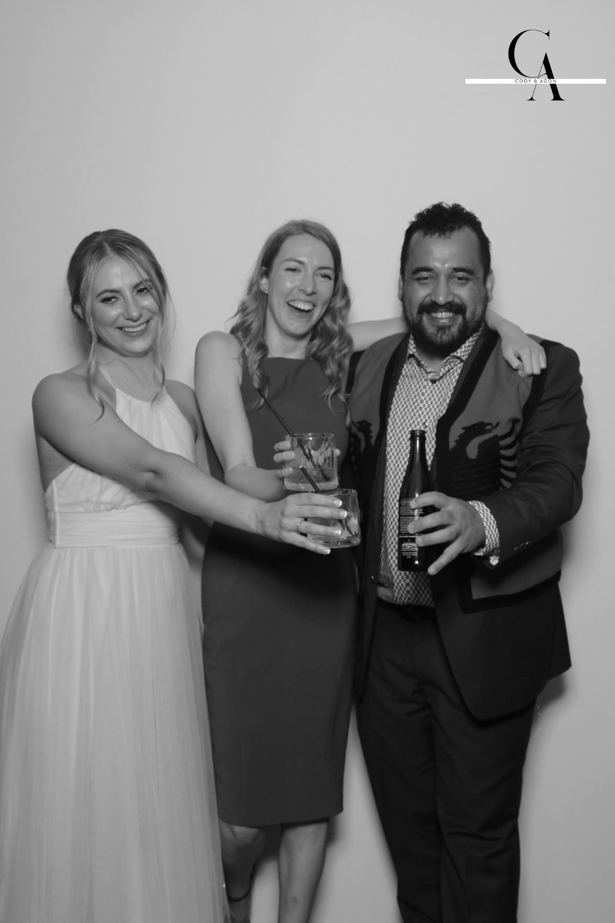 Cody & Agon | View more photos from the event at gallery.myselfiemirror.ca/u/romanmyselfiemirrorca/Cody-Agon