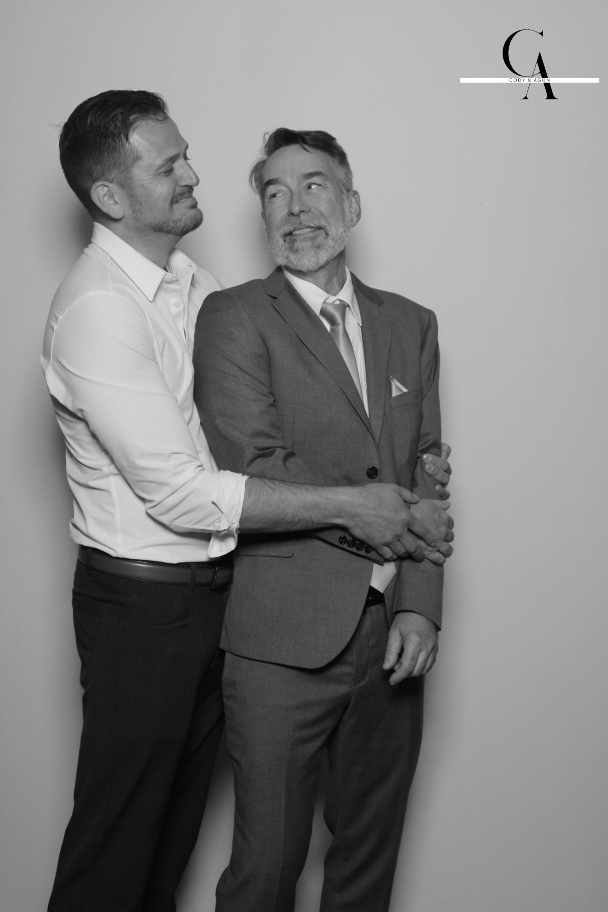 Cody & Agon | View more photos from the event at gallery.myselfiemirror.ca/u/romanmyselfiemirrorca/Cody-Agon