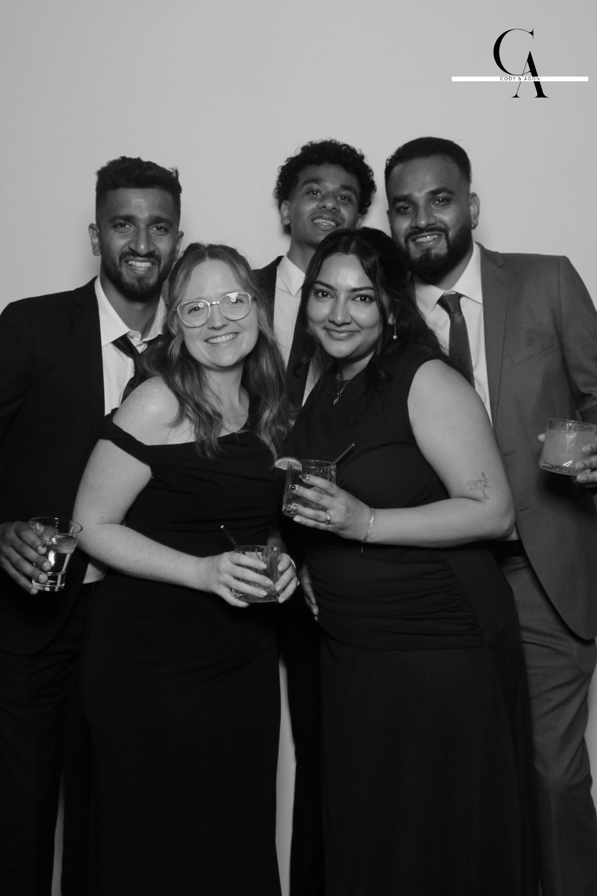 Cody & Agon | View more photos from the event at gallery.myselfiemirror.ca/u/romanmyselfiemirrorca/Cody-Agon