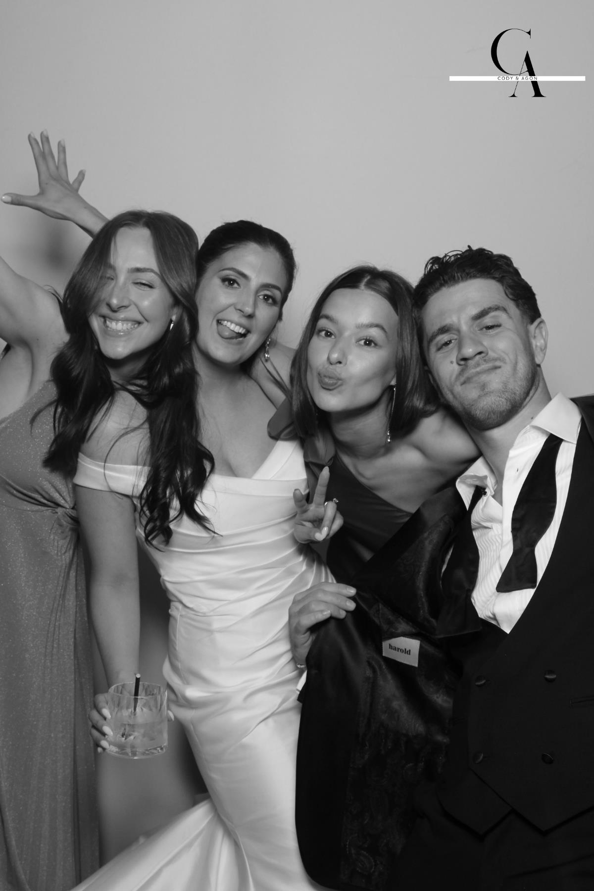 Cody & Agon | View more photos from the event at gallery.myselfiemirror.ca/u/romanmyselfiemirrorca/Cody-Agon