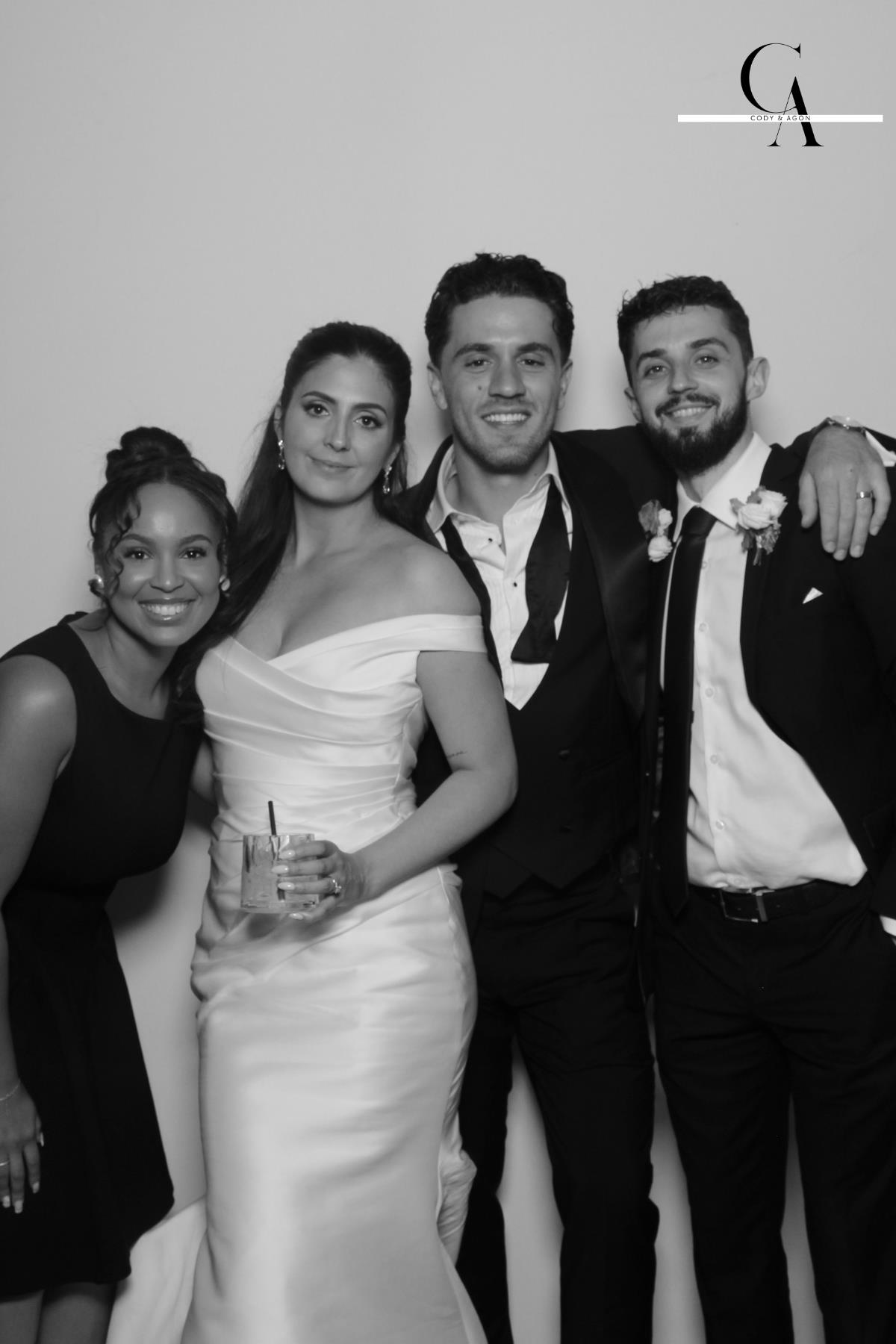 Cody & Agon | View more photos from the event at gallery.myselfiemirror.ca/u/romanmyselfiemirrorca/Cody-Agon