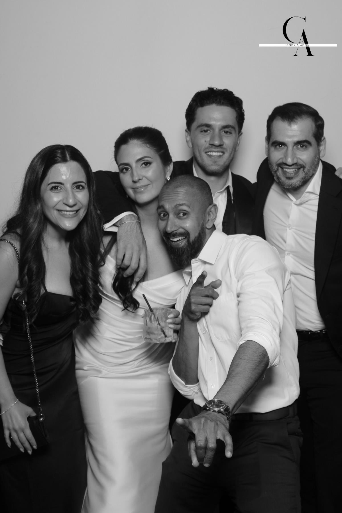 Cody & Agon | View more photos from the event at gallery.myselfiemirror.ca/u/romanmyselfiemirrorca/Cody-Agon