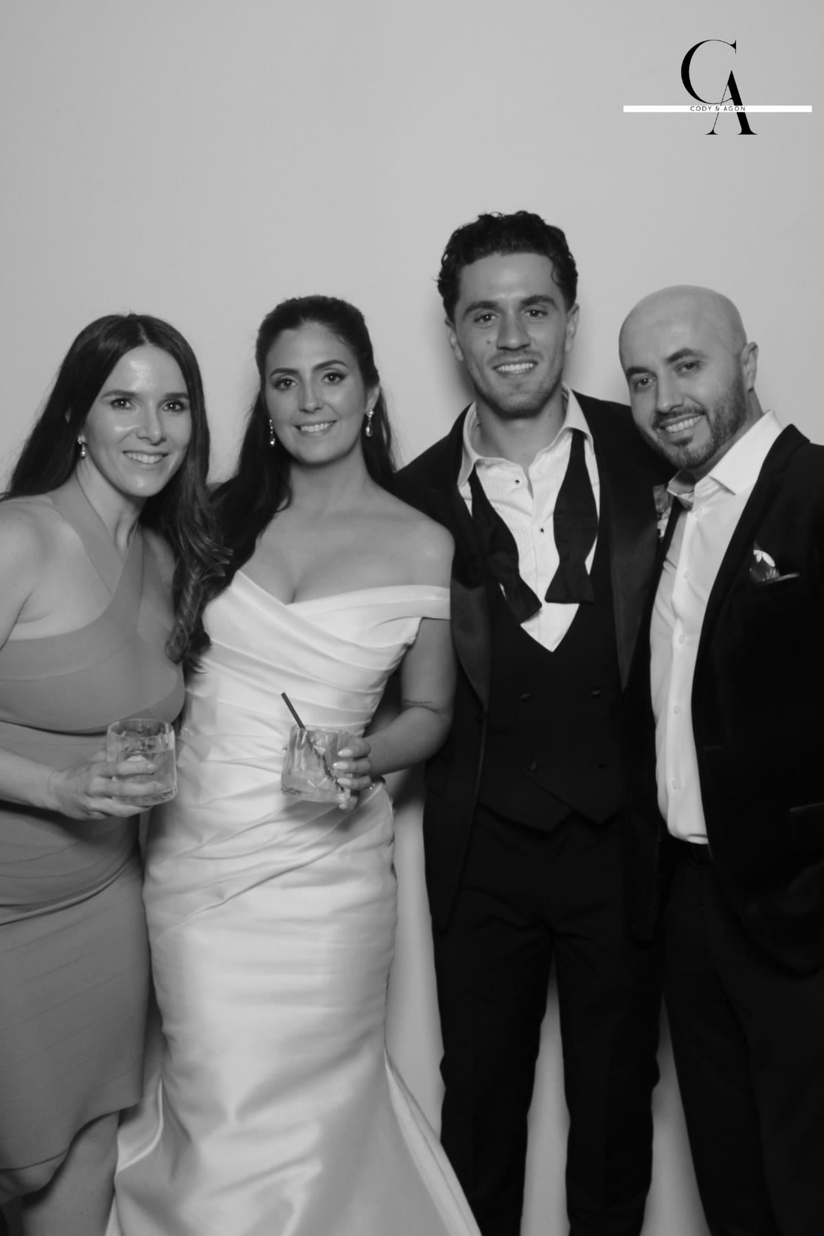 Cody & Agon | View more photos from the event at gallery.myselfiemirror.ca/u/romanmyselfiemirrorca/Cody-Agon